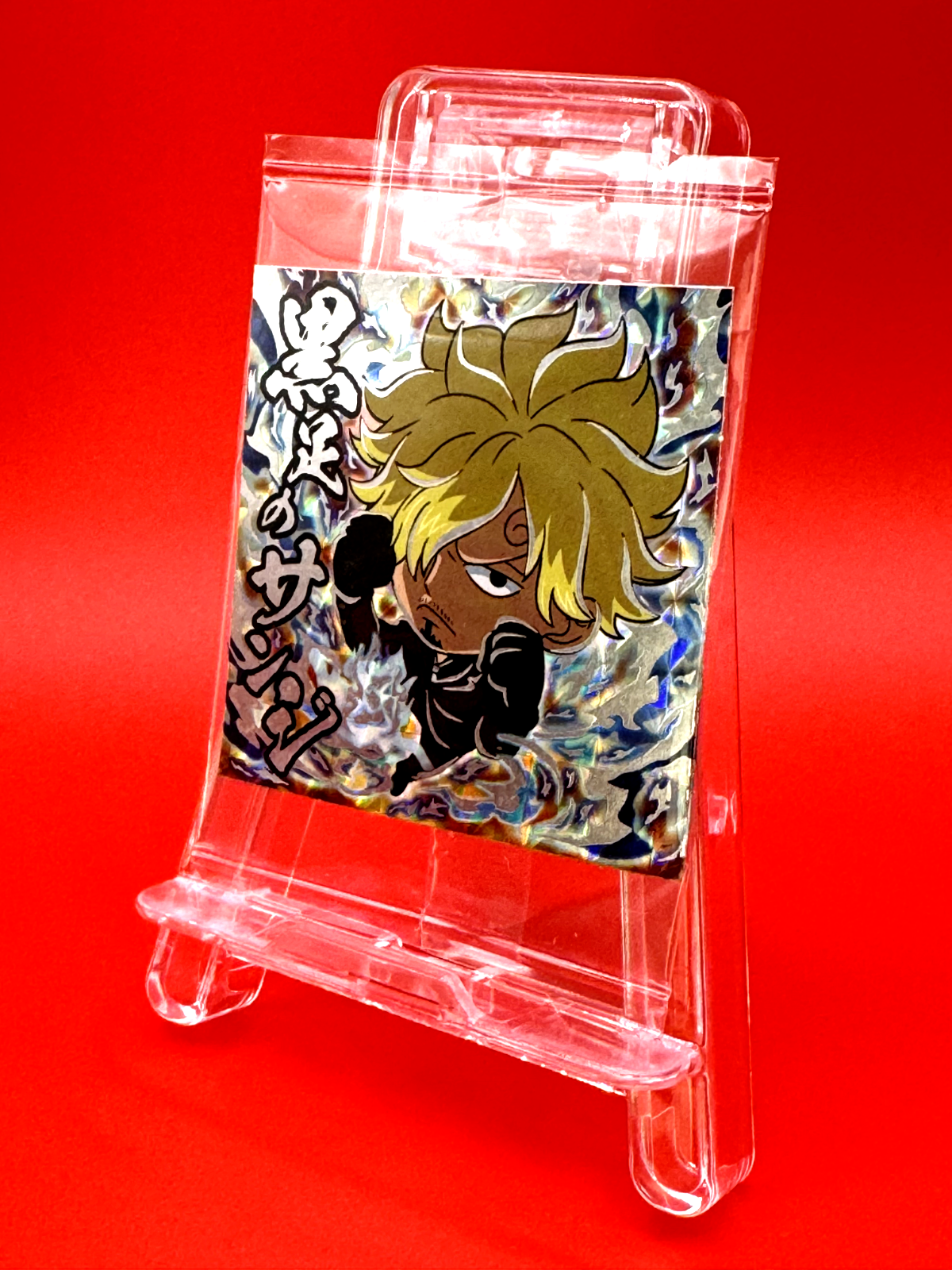 One Piece Great Pirate Seal Wafer LOG.6 SW6-08 SGR Sanji