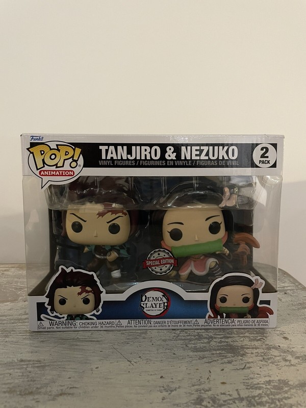 Funko Pop! Demon Slayer - Tanjiro & Nezuko (Special Edition)