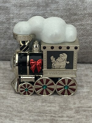 Bath & Body Works SANTA HOLIDAY TRAIN PROJECTOR WALLFLOWER DIFFUSER PLUG IN