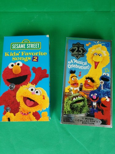 The Birthday/THE VIDEOS+DOCS SEP 2005-N… Sesame Street 25th Birthday A Musical Celebration VHS 1993