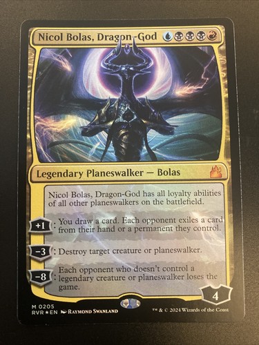 龍神、ニコル・ボーラス/Nicol Bolas,Dragon-God PSA10 ニコル・ボーラス UGC PSA10 FOIL】【日】王神、ニコル