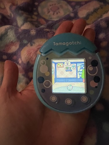 Tamagotchi Pix Ocean Blue Handheld Device Tested & Works! | eBay