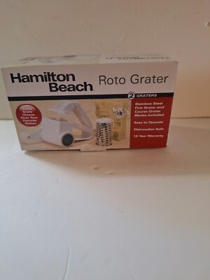 Hamilton Beach Roto Grater New in Box