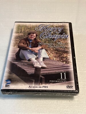 [NEW SEALED!] Harry Chapin - Remember When: The Anthology (DVD, 2005) RARE OOP