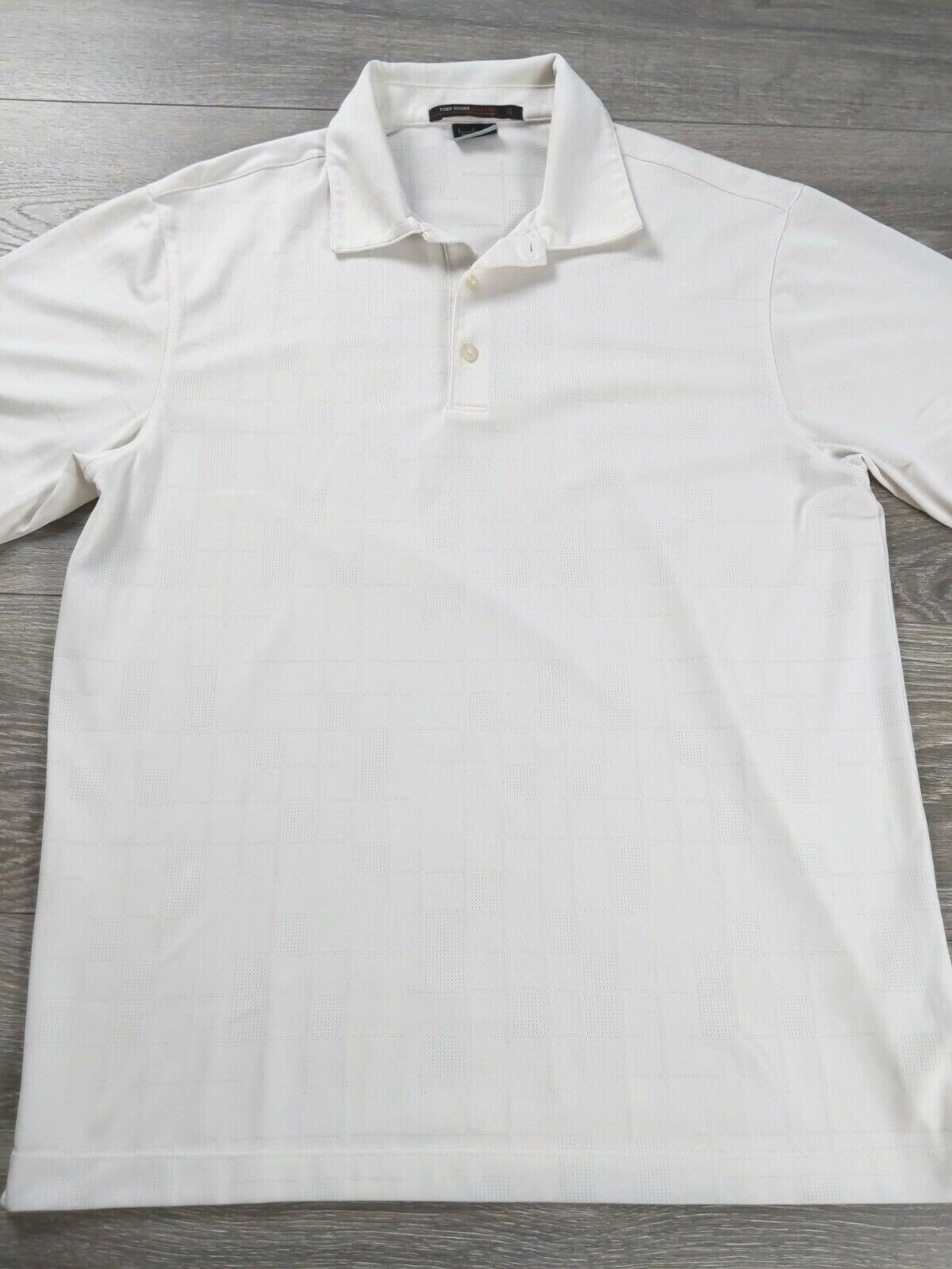 nike men's tiger woods dry stripe golf polo
