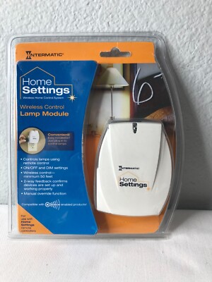 Intermatic Home Settings Wireless Control Lamp Model HA03