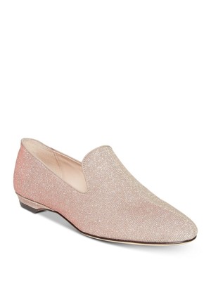 

KATE SPADE Женские розовые лоферы без шнуровки с металлизированным носком Jonah Almond Toe, 10 м, Розовый, S2261004