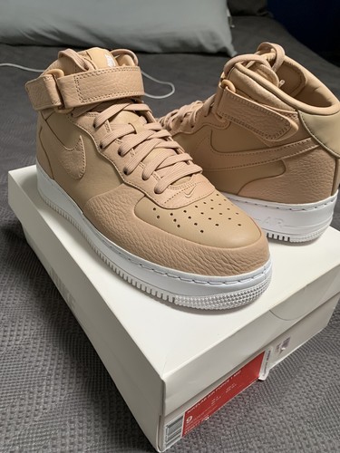 Size 9 - Nike Air Force 1 Mid NikeLab Vachetta Tan 2016