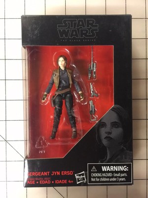 Sergeant Jyn Erso STAR WARS Rogue One The Black Series 375 action figure