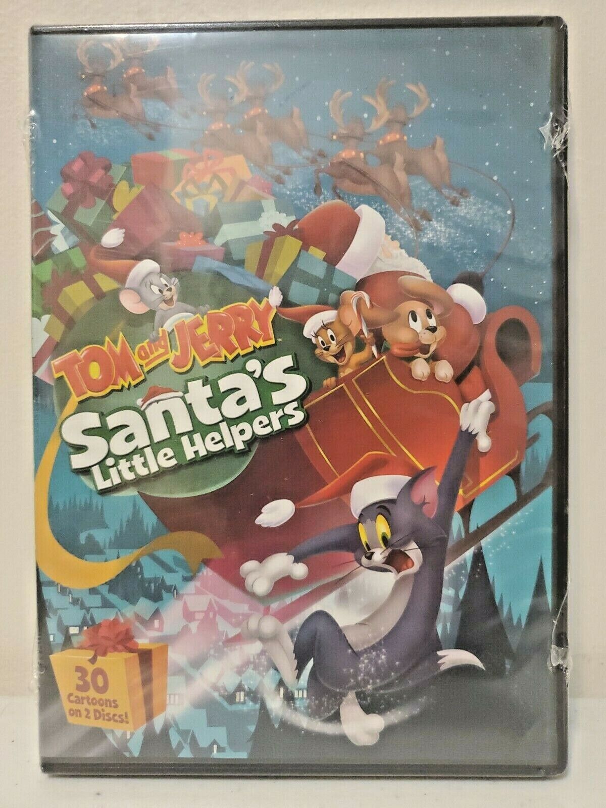 Tom and Jerry: Santa's Little Helpers DVD 2014 Brand New Factory Sealed Tom and Jerry: Santa's Little Helpers DVD 2014 Brand New Factory Sealed