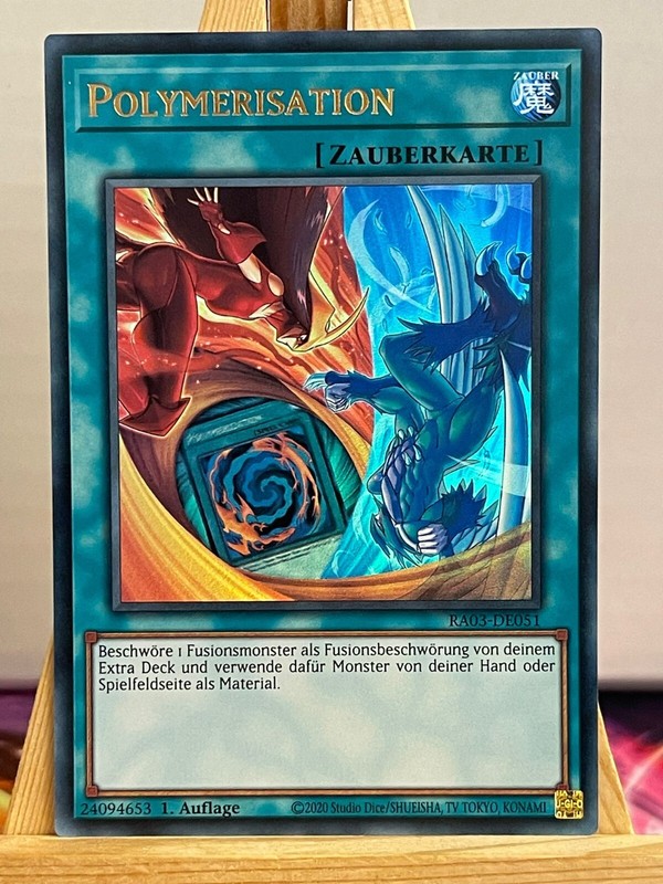 Polymerisation Ra03-De051 Ultra Rare Deutsch Nm Yugioh