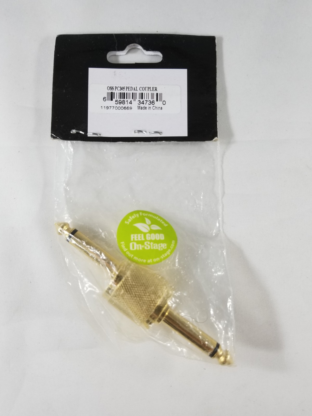 On-Stage Stands Gear Offset Pedal Coupler PC305 659814347360 High Quality New