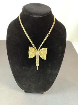 Anna & Ava Eight Strand Gold Tone Necklace~New With Tags~Twelve Rhinestones++++