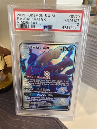 Pokémon Darkrai GX SV70/SV94 Shiny Full Art - S&M Hidden Pokémon Darkrai GX SV70/SV94 Shiny Full Art - S&M Hidden