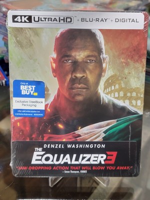 The Equalizer 3  4K Ultra HD Blu-ray Steelbook 2023 *Y24