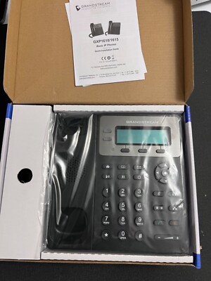 Grandstream GS-GXP1610 Small Business 1-Line IP Phone Dual Switched 10/100 Mbps