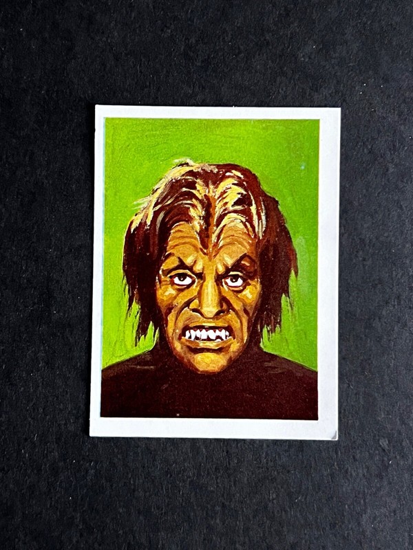 70's Spawn #19 Horror Terror Movie Monster Pulp Spanish Card RARE