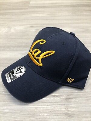 Berkeley Golden Bears CAL MVP Men's Adjustable Strap Hat Cap Navy  '47