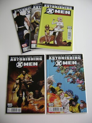 ASTONISHING X-MEN XENOGENESIS #1 2 3 4 5 COMPLETE SET 1-5 MARVEL COMICS 2010