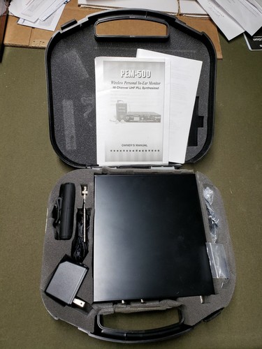 Project: NEW, NON-WORKING NADY PEM 500 Wireless In Ear Monitor