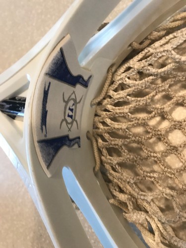 WARRIOR NEMESIS LACROSSE GOALIE STICK WHITE HEAD AXIS SHAFT 56.5