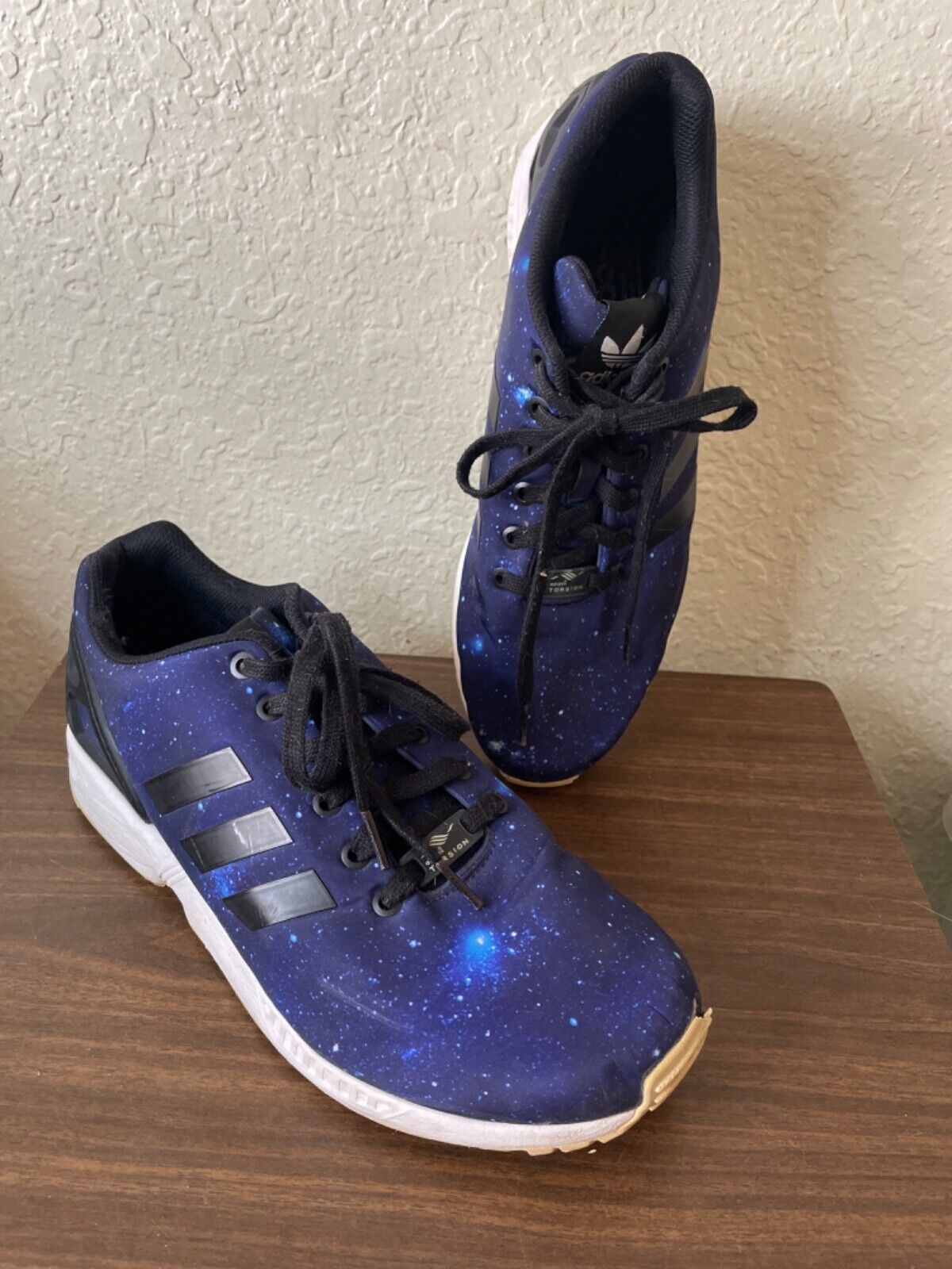 Adidas Torsion ZX Flux Men's Galaxy Blue Black White B34056 Space Stars Size 10 | eBay Adidas Torsion ZX Flux Men's Galaxy Blue Black White B34056 Space Stars Size 10 | eBay