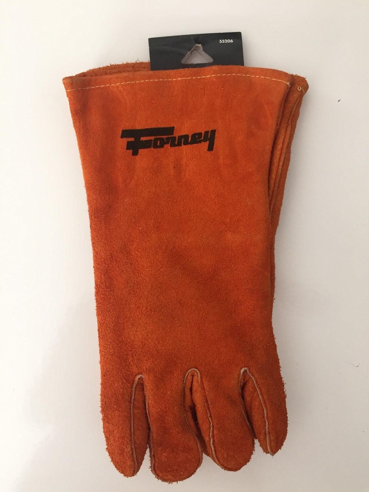 Forney Leather Welding Gloves w/Cotton Lining Size Large