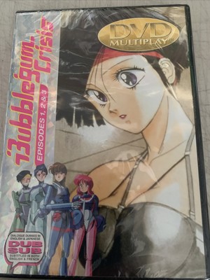  BUBBLEGUM CRISIS EPISODES 1 ,2, AND 3 DISC STILL FACTORY SEALED  