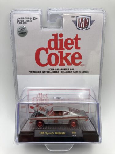 M2 Machines Raw Super CHASE 1/250 Diet Coke 1969 Plymouth M2 Machines Raw Super CHASE 1/250 Diet Coke 1969 Plymouth