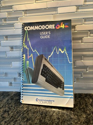 Vintage 1984 Commodore 64 User's Guide ~ First Edition 8th Printing