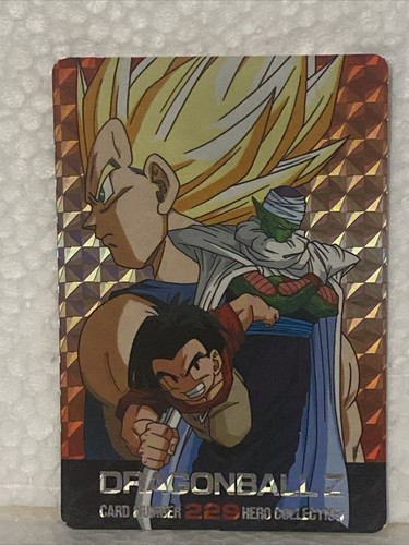 DRAGON BALL Z - Hero Collection Card #229 - VEGETA - Prism DRAGON BALL Z - Hero Collection Card #229 - VEGETA - Prism