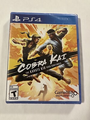 COBRA KAI Sony PS4 Video Game - Brand New Factory Sealed Video Game
