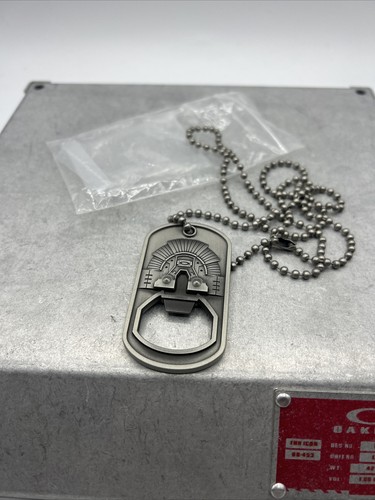 Oakley Dog Tag Bottle Opener Icon Factory Brand New Fast Shipping