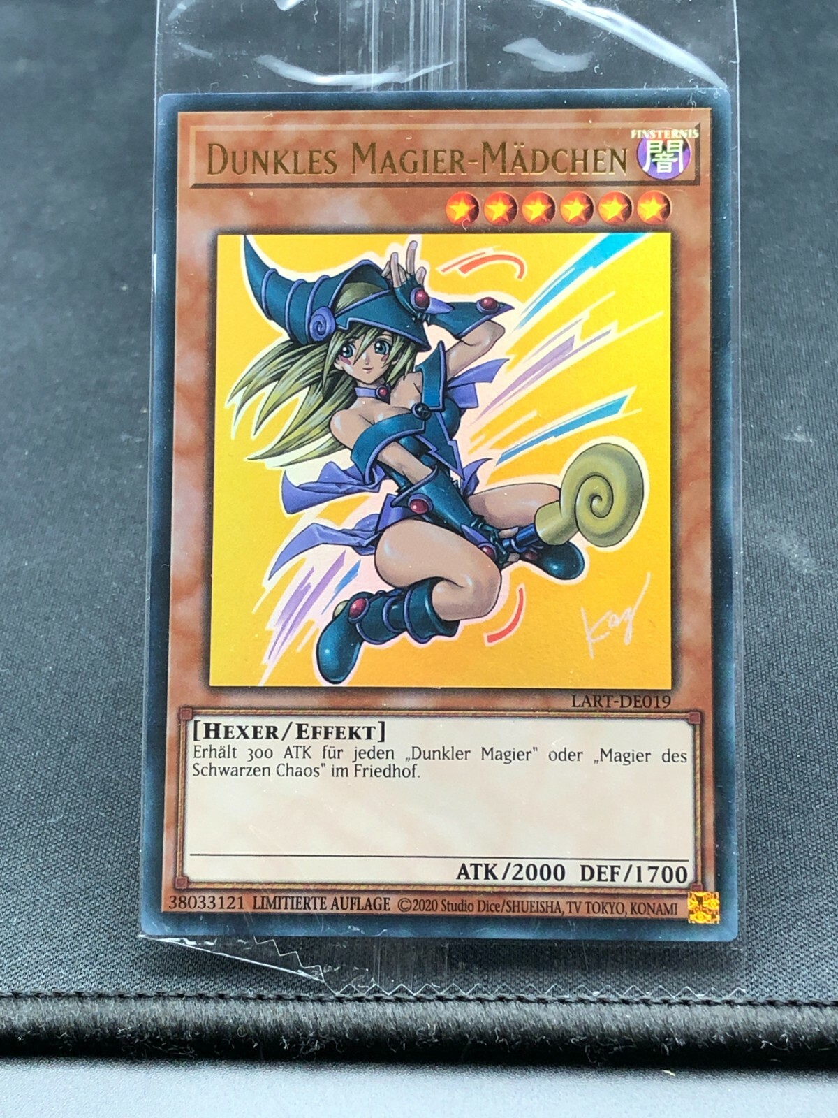 Dunkles Magier-Mädchen LART-DE019 Lost Art Promo Sealed NEU Yu-Gi-Oh