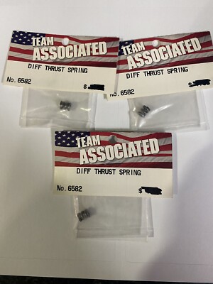 (3) Lot Vintage Team Associated 6582 Diff Thrust Spring Rc10 GT B2 T2 B4 T4 B5
