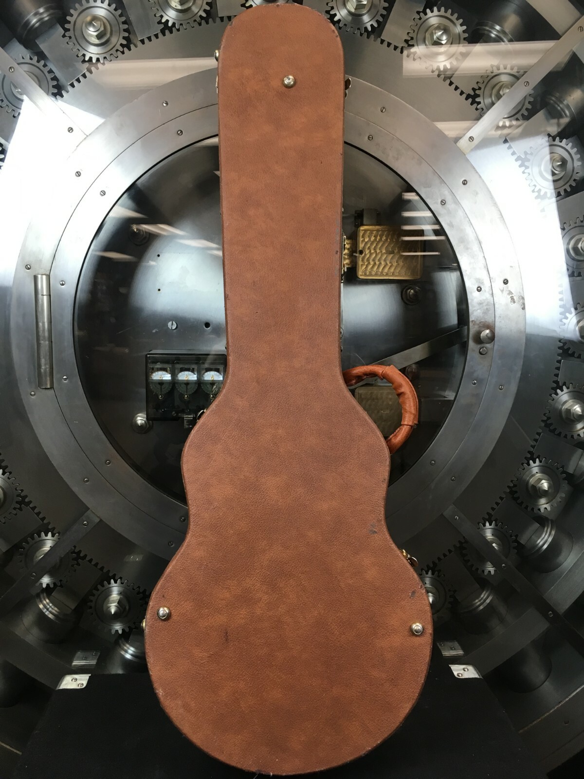 Gibson Les Paul Case, Brown Outside w/ Pink Interior 90's