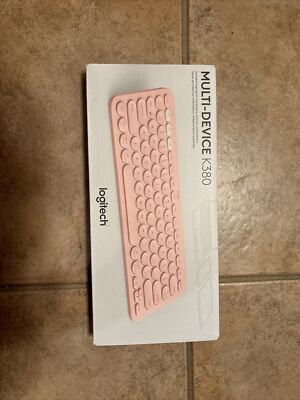 Logitech K380 Wireless Bluetooth Keyboard PC/MAC/Android/iOS/AppleTV  Brand New