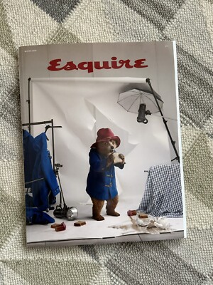 British Esquire Magazine UK Winter 2024 RARE Subscribers Cover Paddington Bear