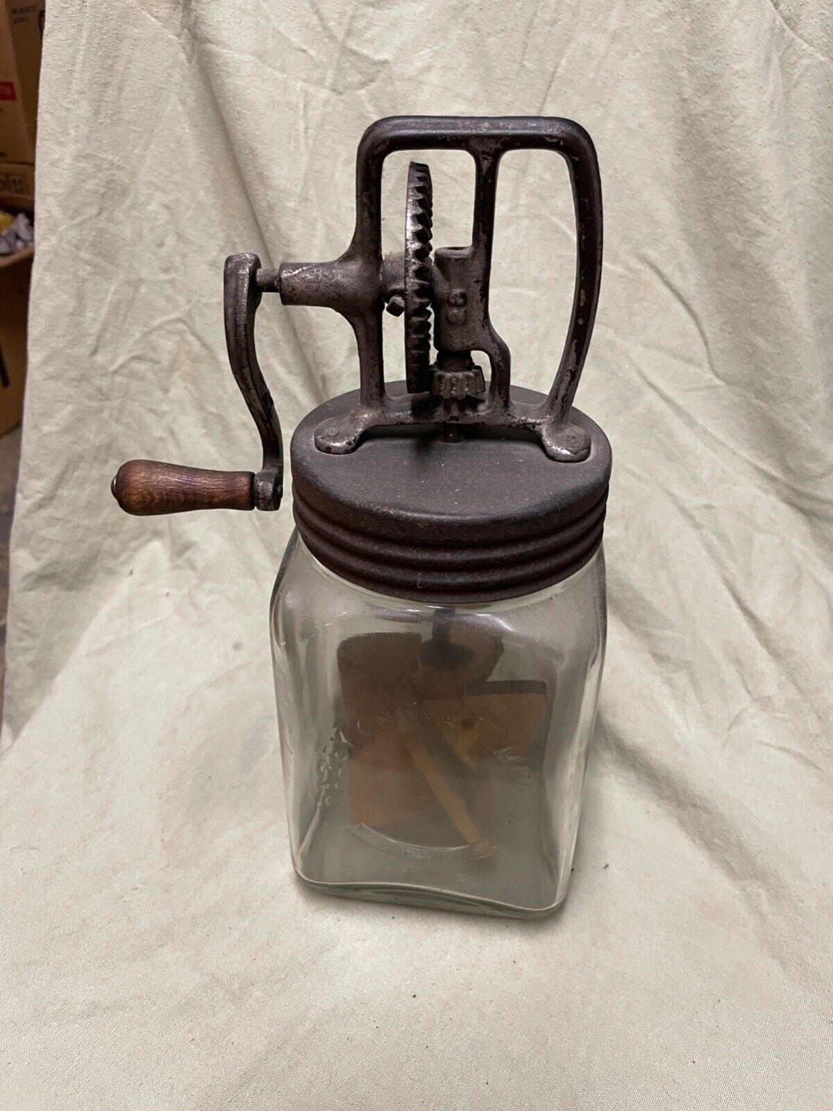Vintage Pre 1922 Original #20 Dazey 2 Quart Butter Churn | eBay Vintage Pre 1922 Original #20 Dazey 2 Quart Butter Churn | eBay