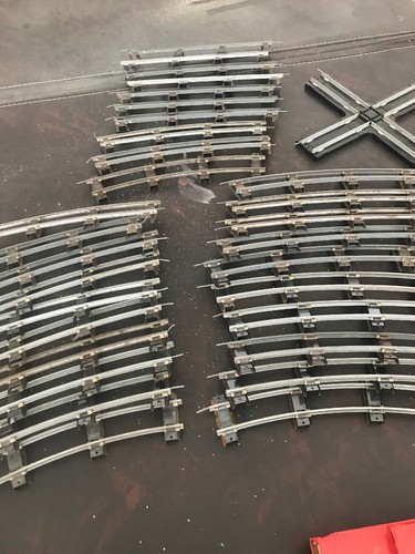 Vintage S Scale AC Gilbert American Flyer Set Train Cars Track Extras HUGE LOT!