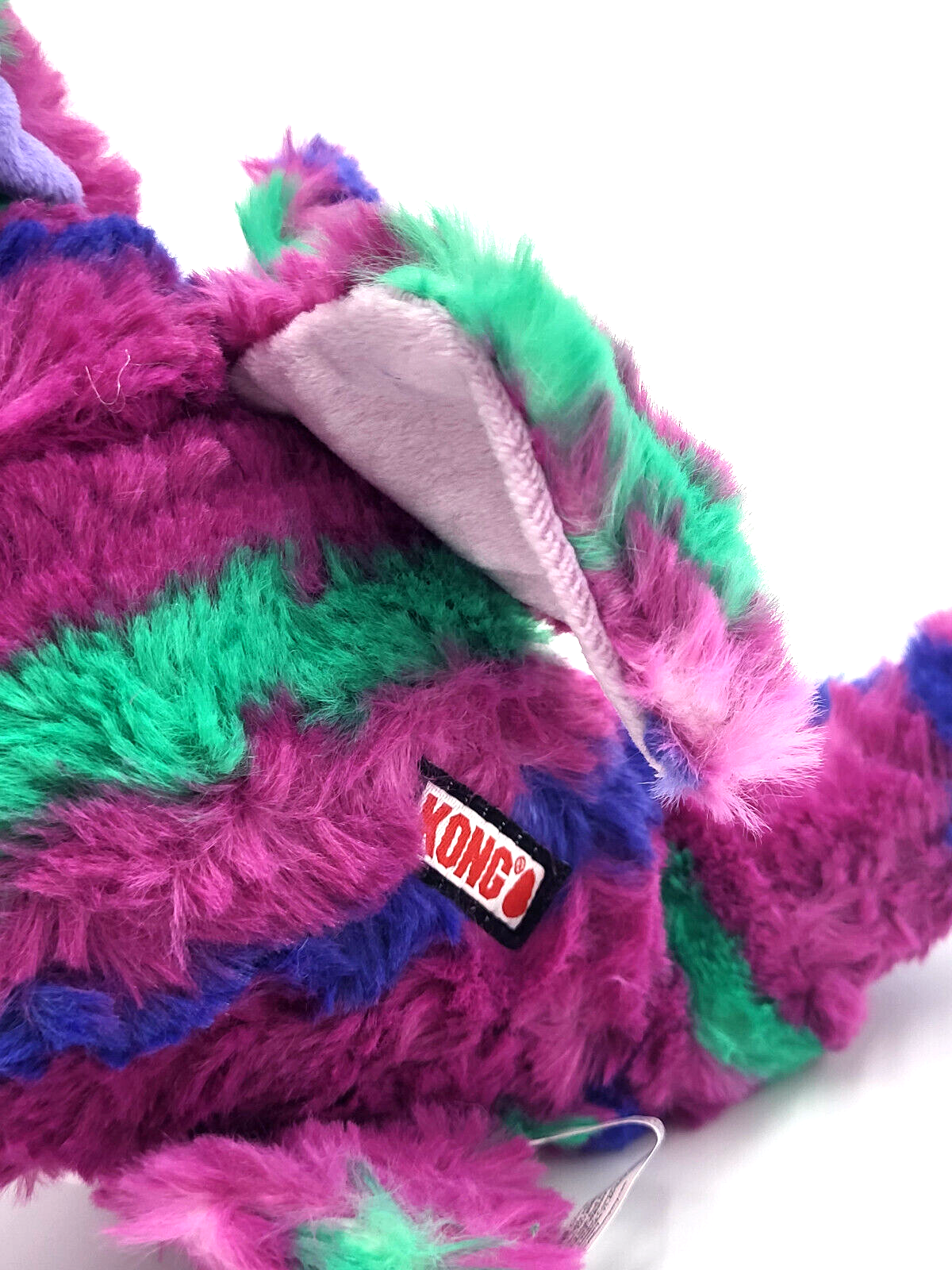 KONG Shakers Honkers Dragon LARGE Plush Squeaky Tug & Shake Dog Toy 17"