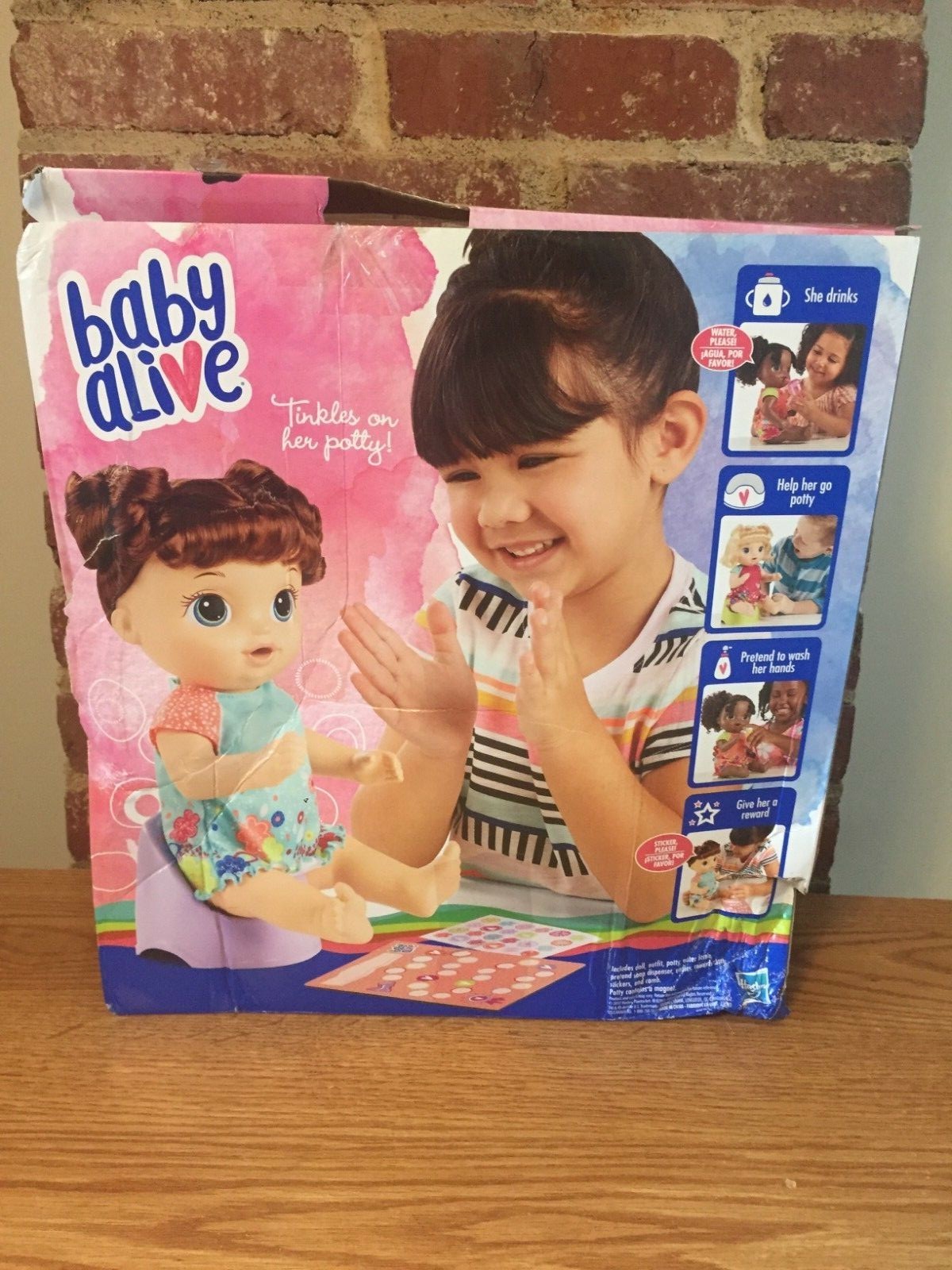 Hasbro Baby Alive Potty Dance Baby Ages 3+ New