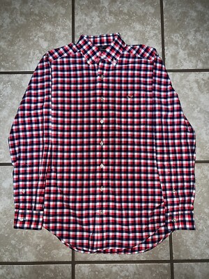 Men s Vineyard Vines Red Slim Fit Tucker Shirt Small