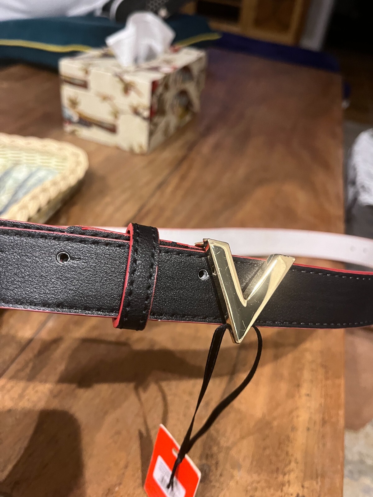 VALENTINO ブラックレザーベルト ゴールドバックル シルバーバックル ドレスベルト | Brooks Brothers Japan