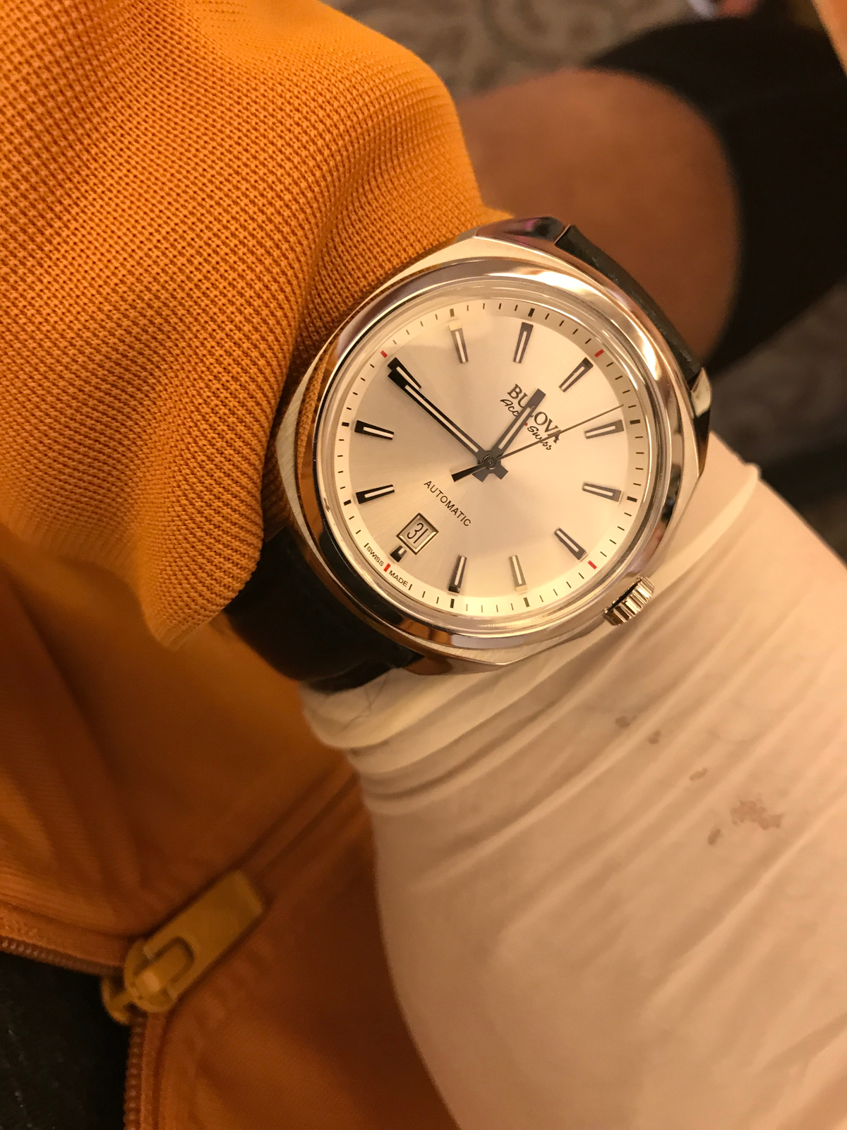 定価13万 BULOVA Accu・Swiss TELK ブローバ Bulova Accu Swiss Telc