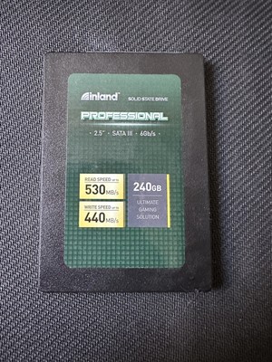 INLAND Professional 240GB SSD 3D NAND SATA III 6Gb/s