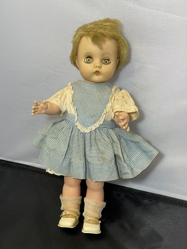 * antique doll ୨୧ ストローハットの ペグドールさん VTG West Germany Moll's Trachten-Puppen Doll | eBay