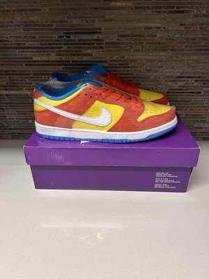 Nike SB Dunk Low Pro Bart Simpson Size 11 Deadstock