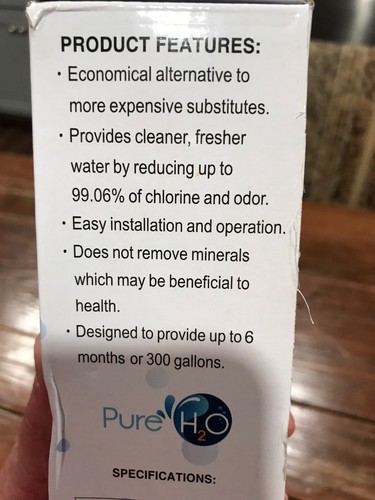 PureH2O PH21500 FIlter Replacement for Maytag UKF8001, EDR4RXD1