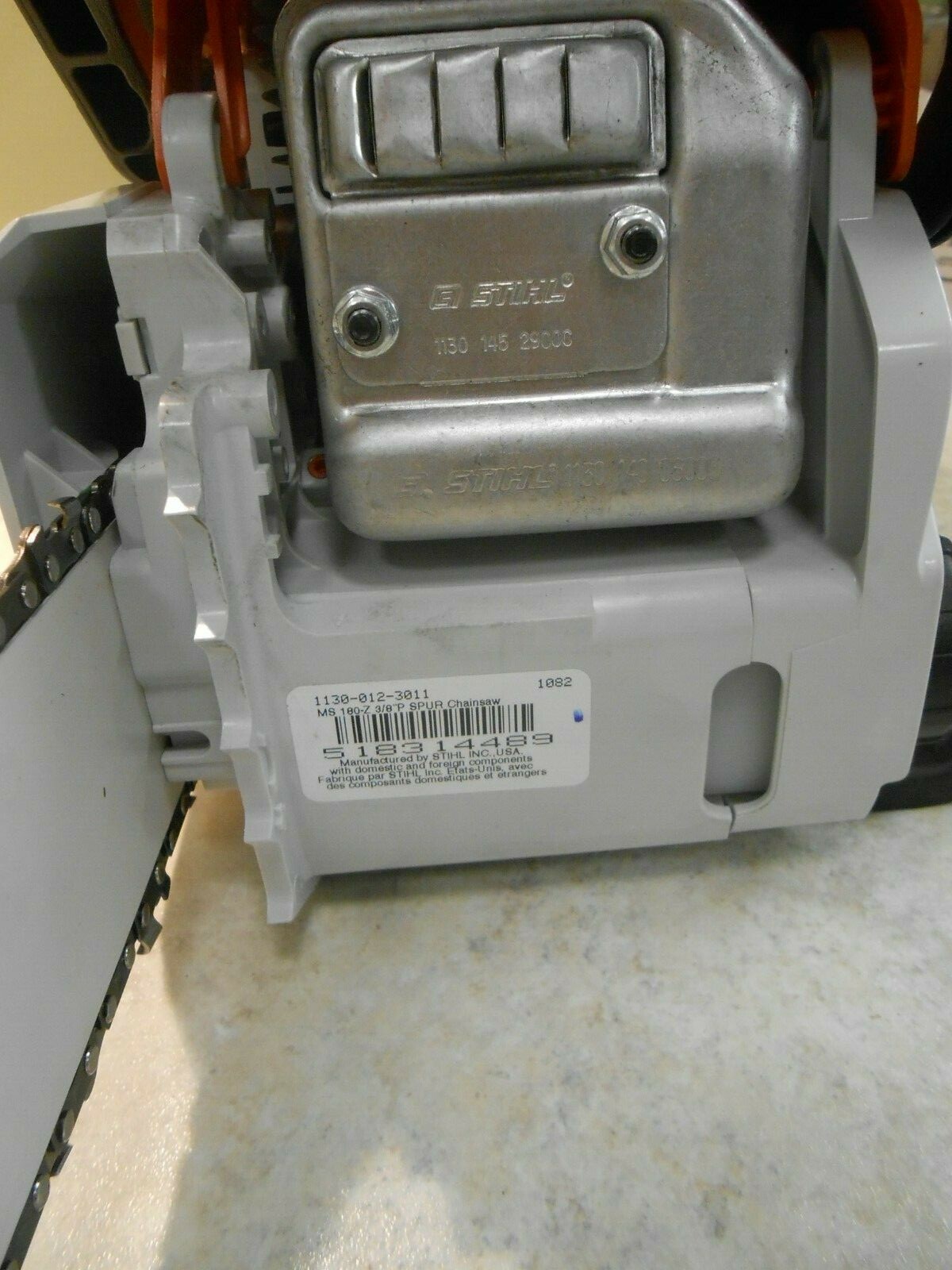 Stihl MS 180 Chain saw with 16